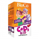 Bioco C+D3 kid cseresznye tabletta 90db Bioco C+D3 kid cseresznye tabletta 90db