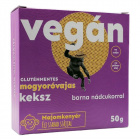 Majomkenyér mogyoróvajas vegán keksz 50g Majomkenyér mogyoróvajas vegán keksz 50g