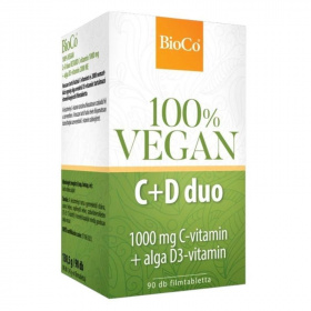 BioCo 100% VEGAN C+D duo tabletta 90db