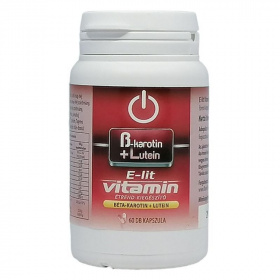 E-Lit (Elektro) vitamin Béta-karotin + Lutein kapszula 60db