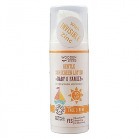 Wooden Spoon bio naptej és testápoló SPF30 50ml