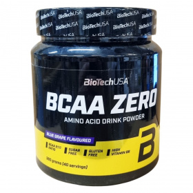 BioTechUSA BCAA ZERO (kékszőlő) 360g