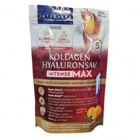 Interherb Kollagén Hyaluronsav Intense-Max porcépítő italpor - narancs ízű 332g