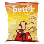 Bettr bio vegán gluténmentes sós karamellás popcorn 60g Bettr bio vegán gluténmentes sós karamellás popcorn 60g