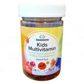 Swanson Kids Multivitamin rágótabletta 60db