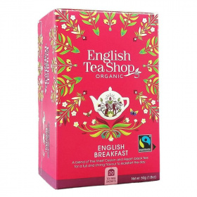 English Tea Shop bio & Fairtrade English Breakfast tea 20db