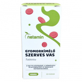 Netamin Gyomorkímélő Szerves Vas tabletta 60db