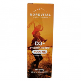 Nordvital D3-vitamin (240 adag) csepp 30ml