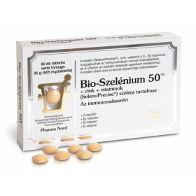 Pharma Nord Bio-Szelénium 50+Cink+Vitaminok tabletta 60db