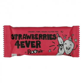 Roobar Strawberry 4ever Epres nyers szelet 30 g