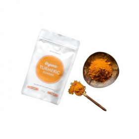 Happy Naturals organic kurkuma por 125g