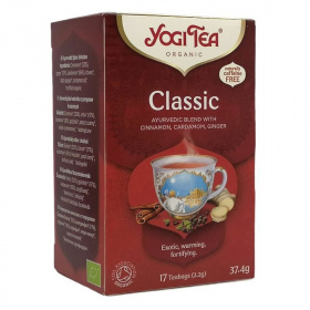 Yogi klasszikus bio filteres tea fahéjjal 17x2,2g