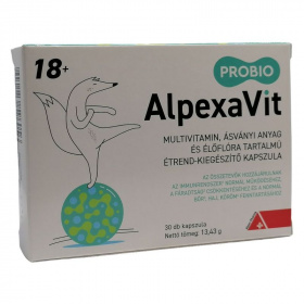 AlpexaVit Probio 18 + kapszula 30db