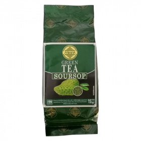 Mlesna soursop ízesítésű zöld tea 100g