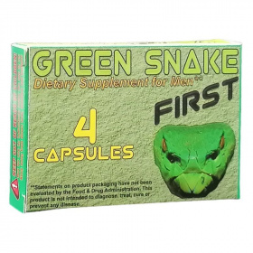 Green Snake First zselatin kapszula 4db