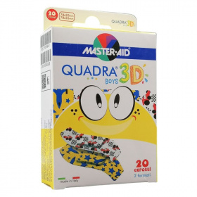 Master-Aid Quadra Med Boys sebtapasz 20db