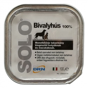 DRN Solo monoprotein (bivalyhús) diétás táp 100g
