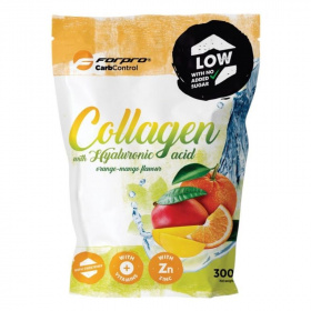 Forpro kollagén-hialuronsav narancs-mangó 300g