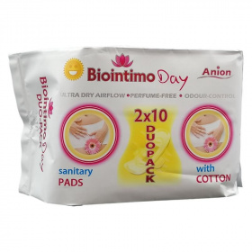 Biointimo Duo-Pack Day hemolizáló hatású nappali intim betét 20db