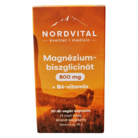 Nordvital Magnézium-biszglicinát kapszula 30db