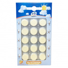 1x1 Vitamin D3-vitamin 400NE rágótabletta 15db