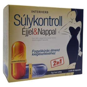 Interherb Vital súlykontroll éjjel and nappal kapszula 120db