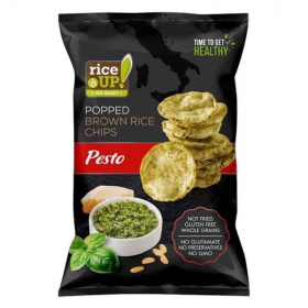 Rice Up pesto ízű chips 60g