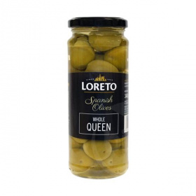 Loreto queen olívabogyó egész 340g