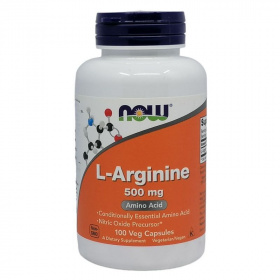 Now L-arginine 500mg kapszula 100db