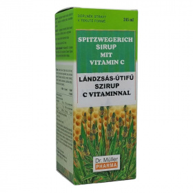 Dr. Müller Lándzsás utifű szirup C-vitaminnal 320g