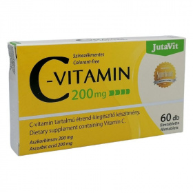 JutaVit C-vitamin 200mg filmtabletta 60db