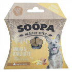 Soopa healthy bites vegán jutalomfalat (banán és mogyoróvaj) 50g Soopa healthy bites vegán jutalomfalat (banán és mogyoróvaj) 50g