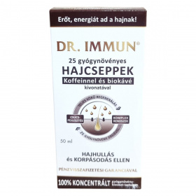 Dr. Immun Hajcseppek Koffeines, biokávé kivonattal 50ml