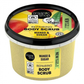 Organic Shop helyreállító testradír - mangóval, cukorral 250ml
