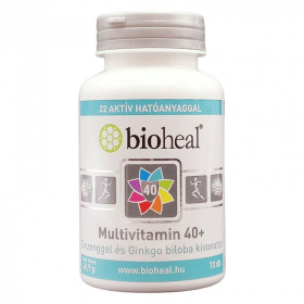 Bioheal Multivitamin 40+ filmtabletta 70db