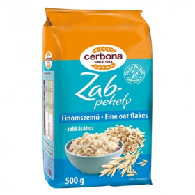 Cerbona zabpehely - finomszemű 500g