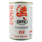 Ami red növényi nedvestáp (kutyáknak) 400g 