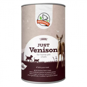 Farkaskonyha párolt menü kutyaeledel - Just Venison 400g