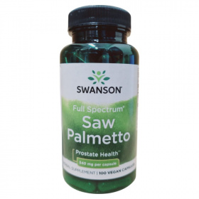 Swanson Saw Palmetto (fűrészpálma) 540mg kapszula 100db