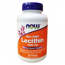 Now Lecithin 1200mg lágyzselatin kapszula 100db