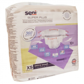 Seni Super Plus XS nadrágpelenka 10db