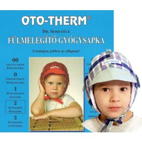 Oto-therm fülmelegítő gyógysapka (2) kisfiúknak hőtároló betéttel