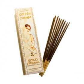 Gold Prema füstölő - Golden Champa 10db