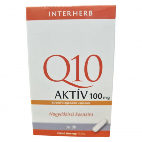 Interherb Q10 Aktív (100mg) kapszula 30db