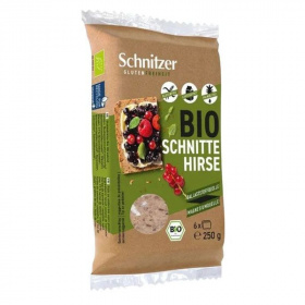Schnitzer bio kenyér - köles, gluténmentes 250g