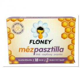 Floney mézpasztilla fahéj 18db