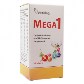 Vitaking Mega-1 multivitamin 30db