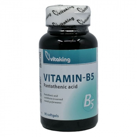 Vitaking Vitamin B5 (Pantoténsav) 200mg gélkapszula 90db