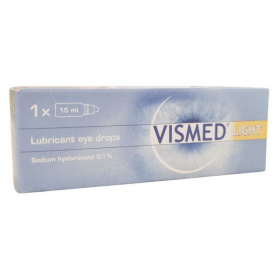 Vismed light nedvesítő szemcsepp 15ml