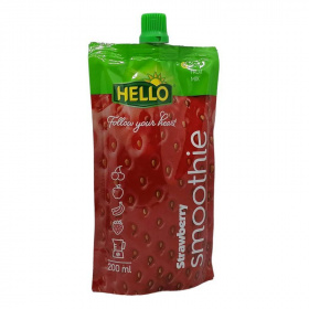 Hello Smoothie gyümölcsturmix - eper200ml